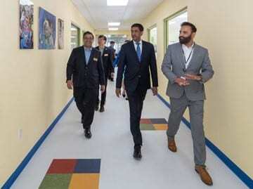 Tour of the new Centerville California preschool, daycare, and kindergarten facility.