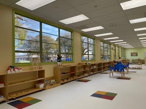  Centerville campus serves children from eighteen months to nine years old. 