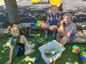 Kids having fun at a summer program in Fremont, California, and environs.