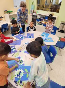 irv - group art table