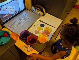 Virtual vs. online vs. homeschool preschool.