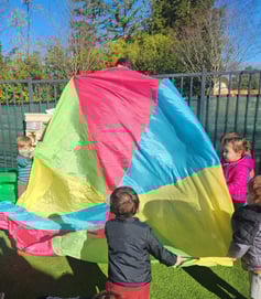 toddlers parachute - ph week 2