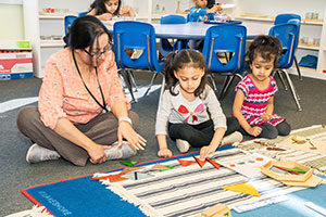 Childcare for essential workers at Learn And Play Montessori.