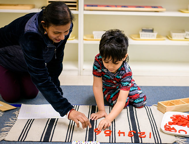 Montessori kindergarten in Dublin