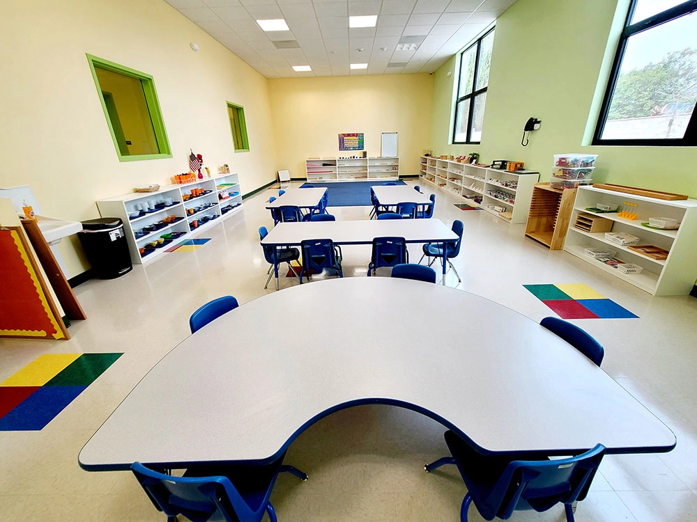 A fully licensed daycare campus is the most appropriate for your child.